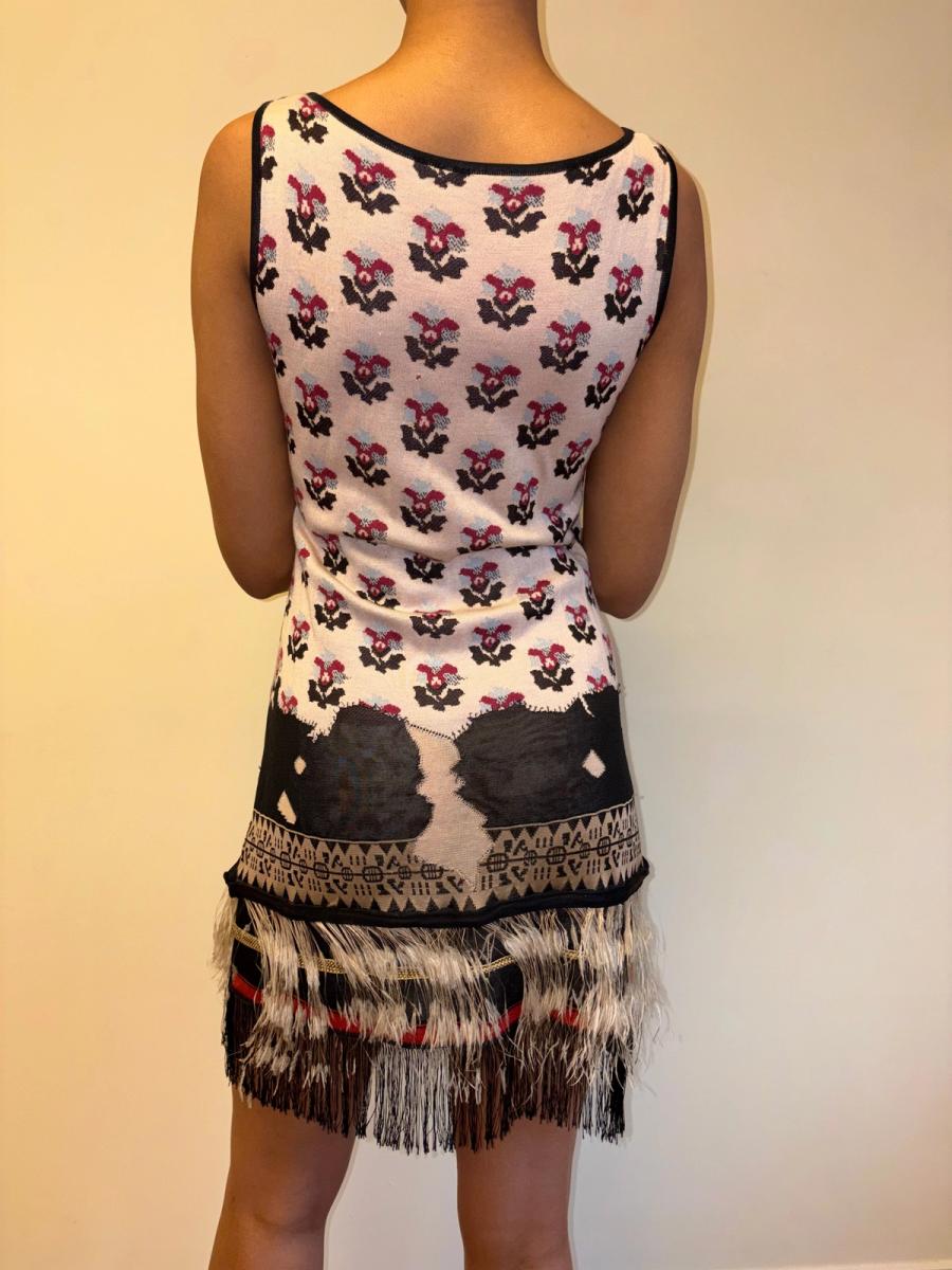 Chanel Knit Dress with Feathers product image