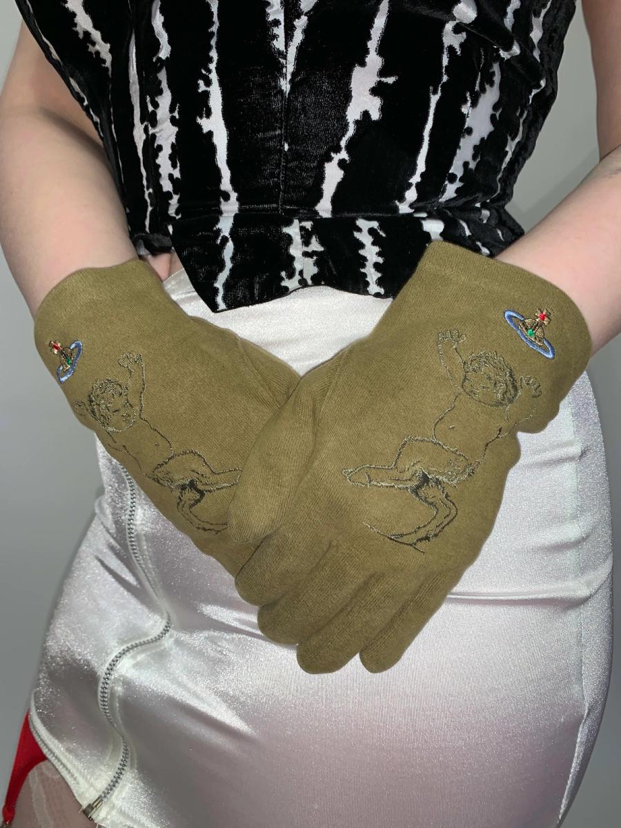 90s Vivienne Westwood Baby Satyr Gloves product image