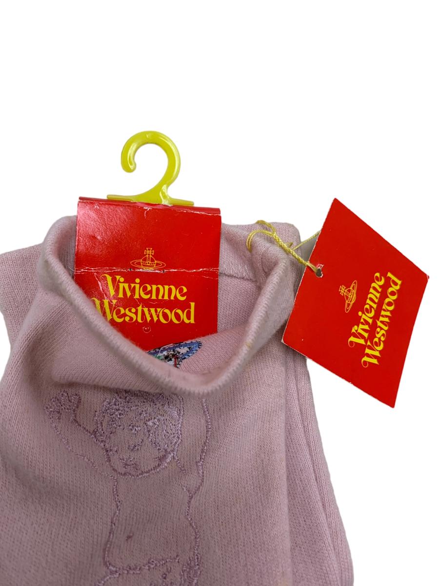 90s Vivienne Westwood Pink Baby Satyr Gloves product image