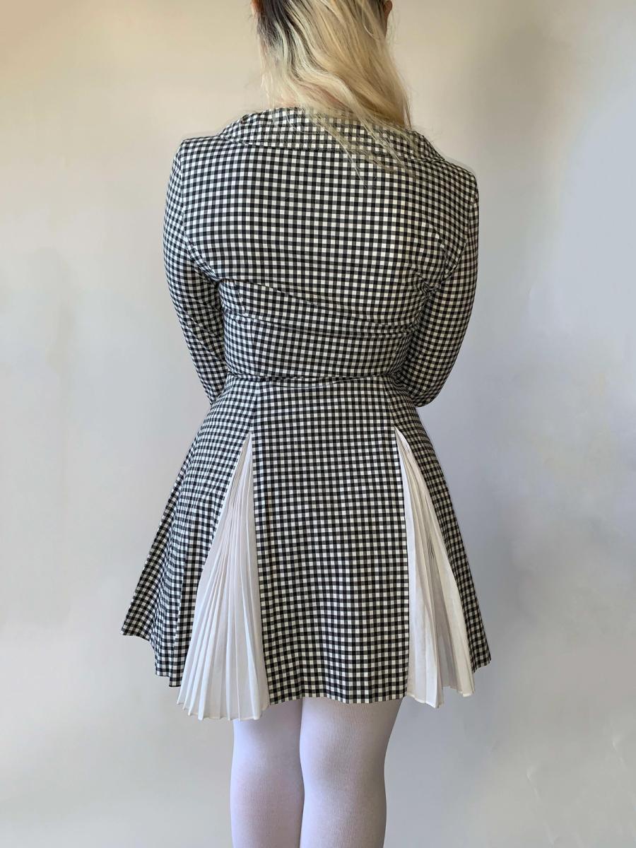 Chantal Thomass Gingham Jacket Dress product image