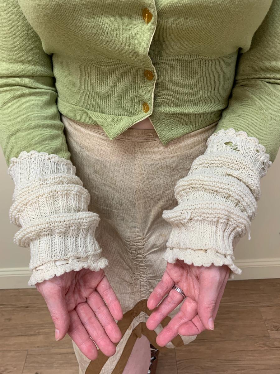 Victorian Knit Arm Warmers product image