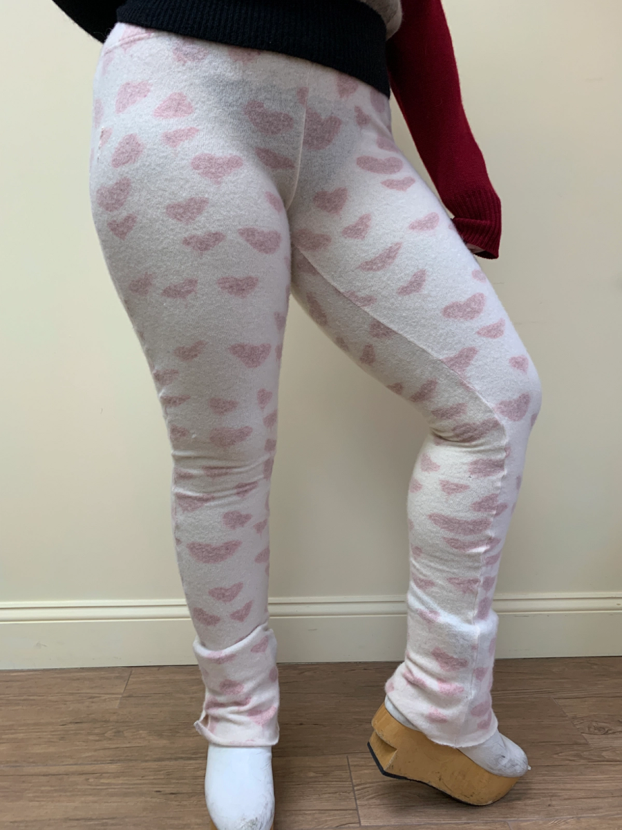 Nozomi Ishiguro Heart Print Leggings product image