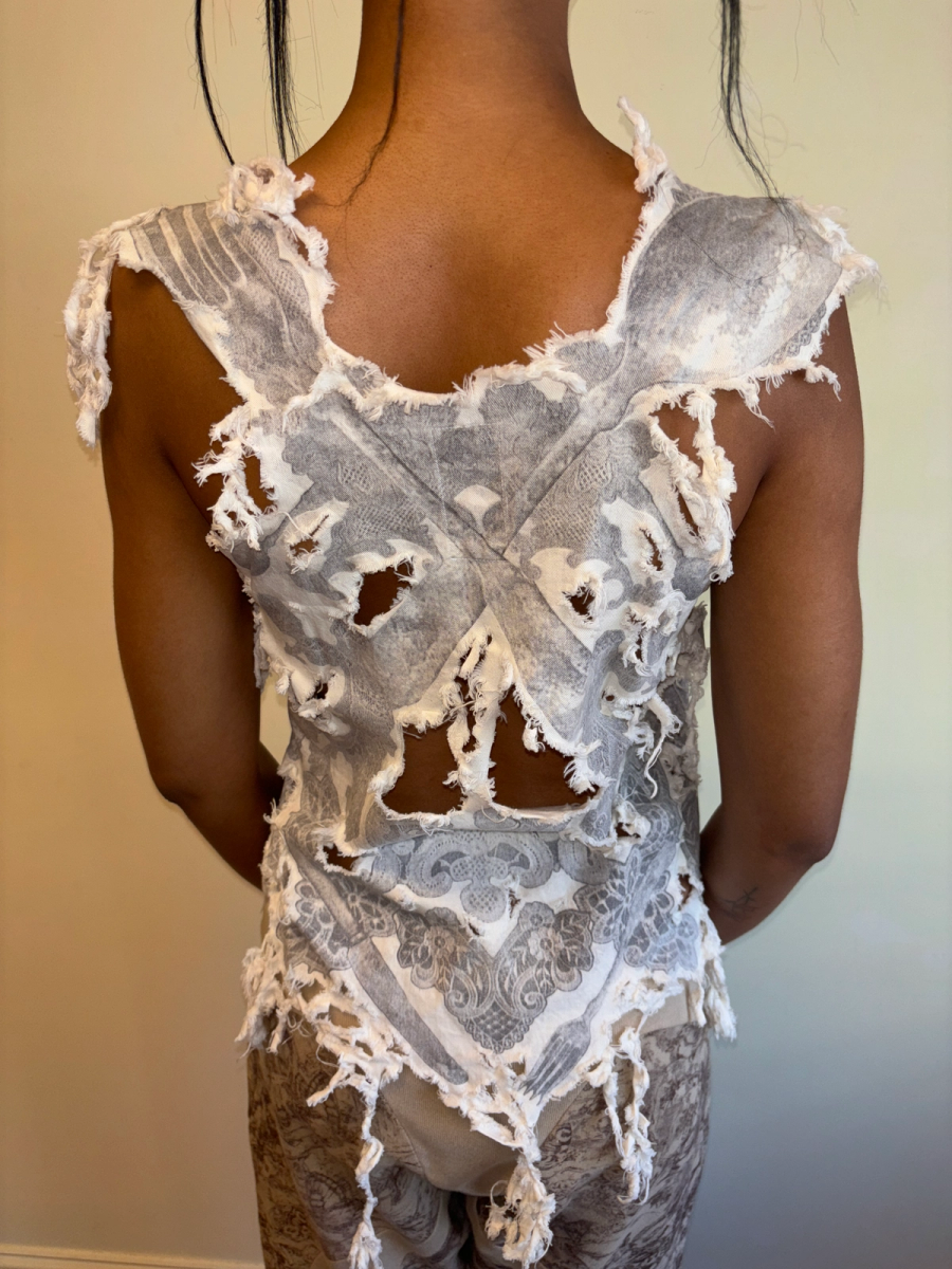 Nozomi Ishiguro Shredded Utensil Tunic product image