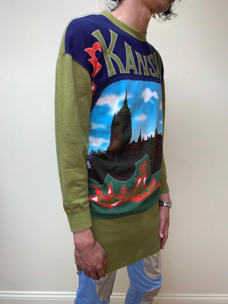 80s Kansai City Sweater Dress product image