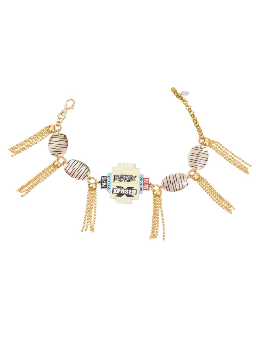 XPOSED Charm Choker with Zebra Plaquettes  product image