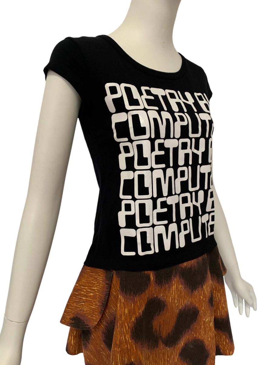 Jeremy Scott "Poetry by Computer" T-shirt product image