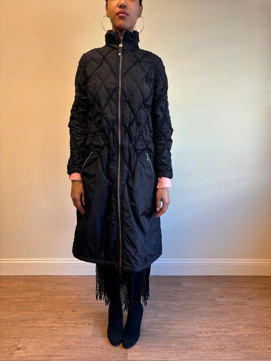 Marithé François Girbaud Long Black Puffer Jacket product image