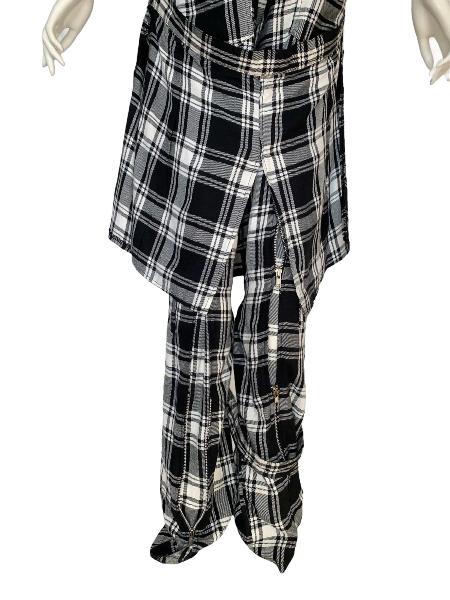 Black Pistol Plaid Seditionaries Pants product image