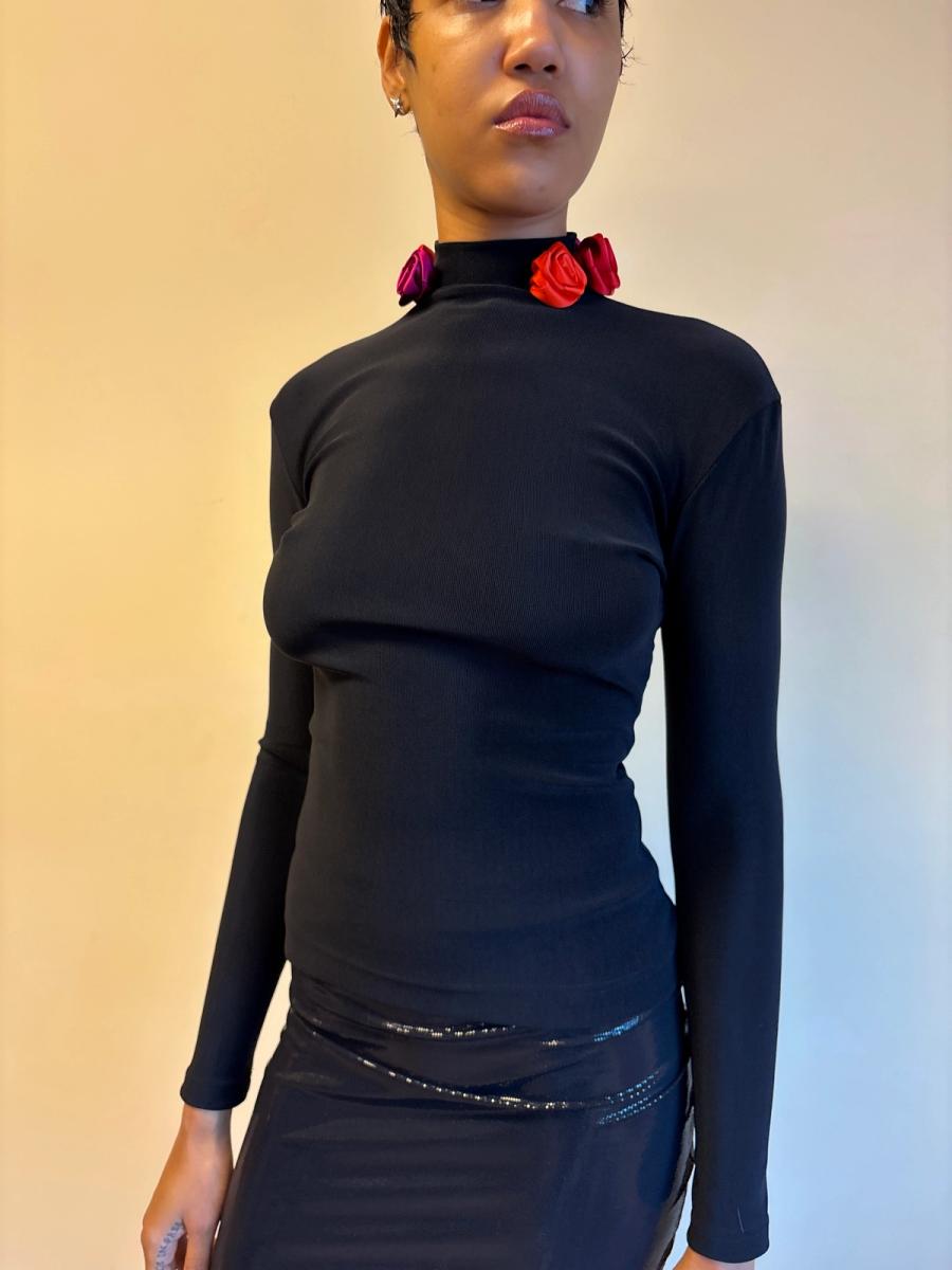 Chantal Thomass Flower Turtleneck product image
