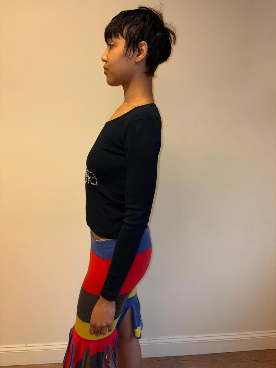 Sonia Rykiel Rhinestone EROTIC Rhinestone Shirt product image