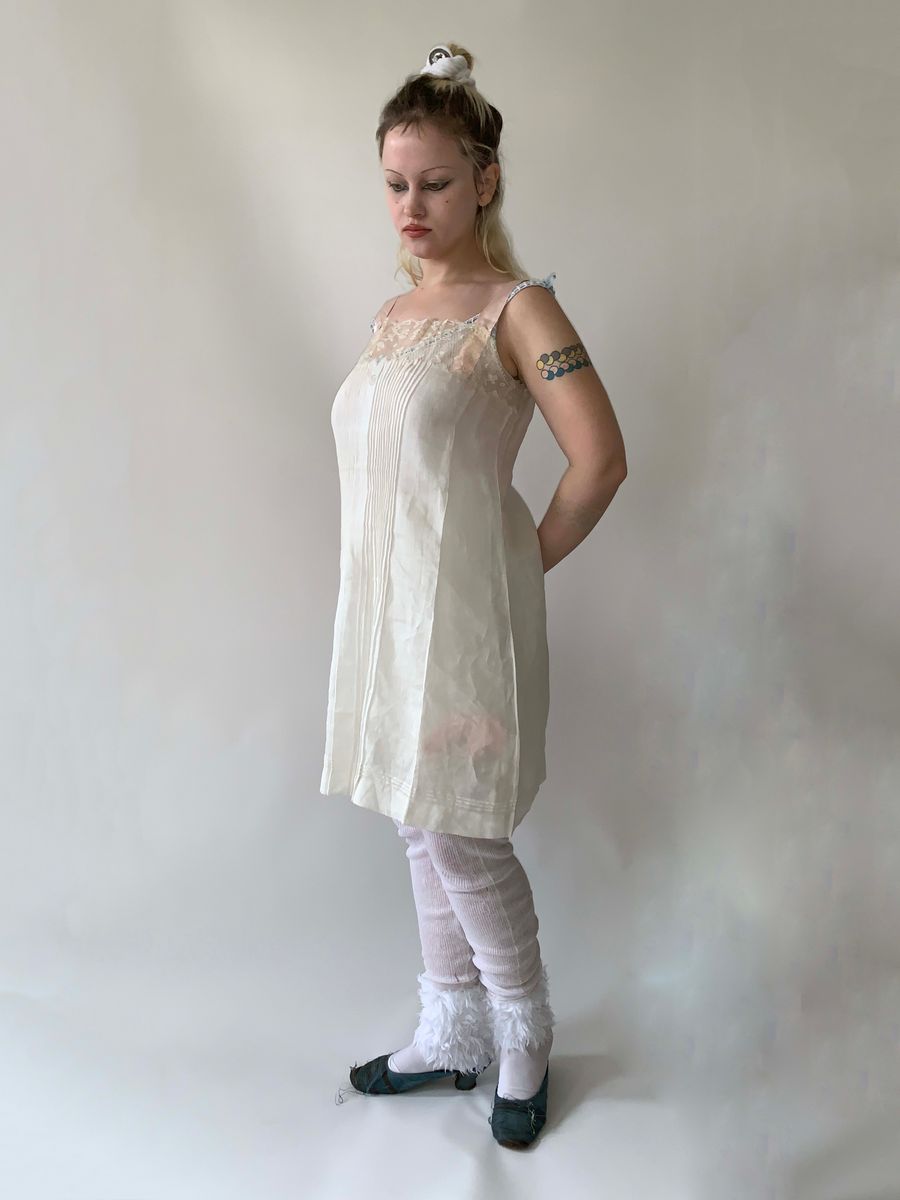 French Two Piece Edwardian Trousseau Lingerie Set product image