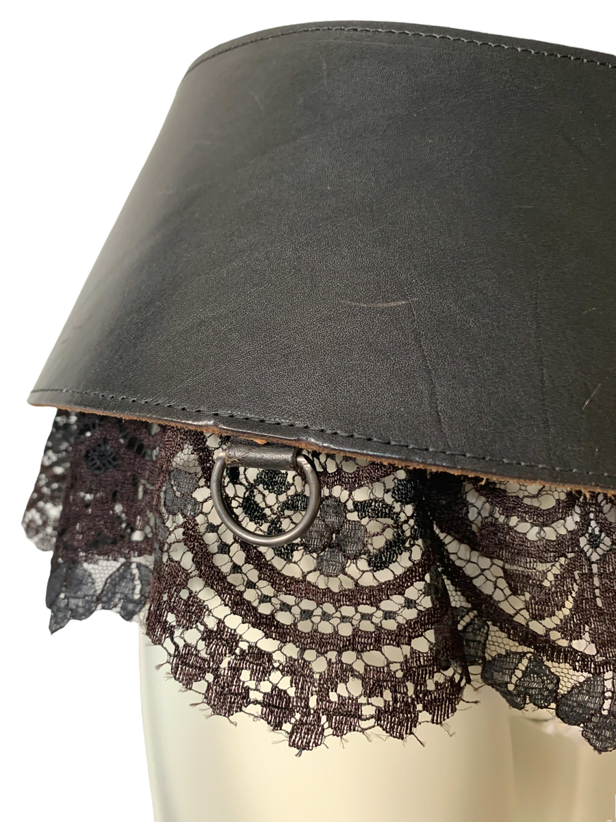 Jean Paul Gautier Gibo Leather and Lace Belt product image