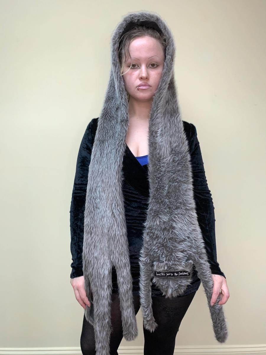 Milkboy Faux Fur "Darkness" Scarf product image