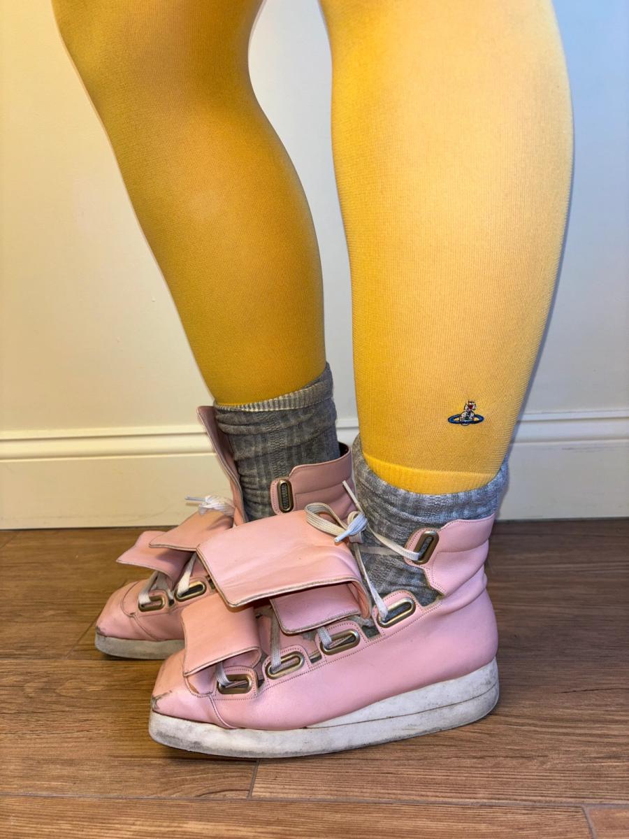 90s Vivienne Westwood Three Tongue Trainers product image