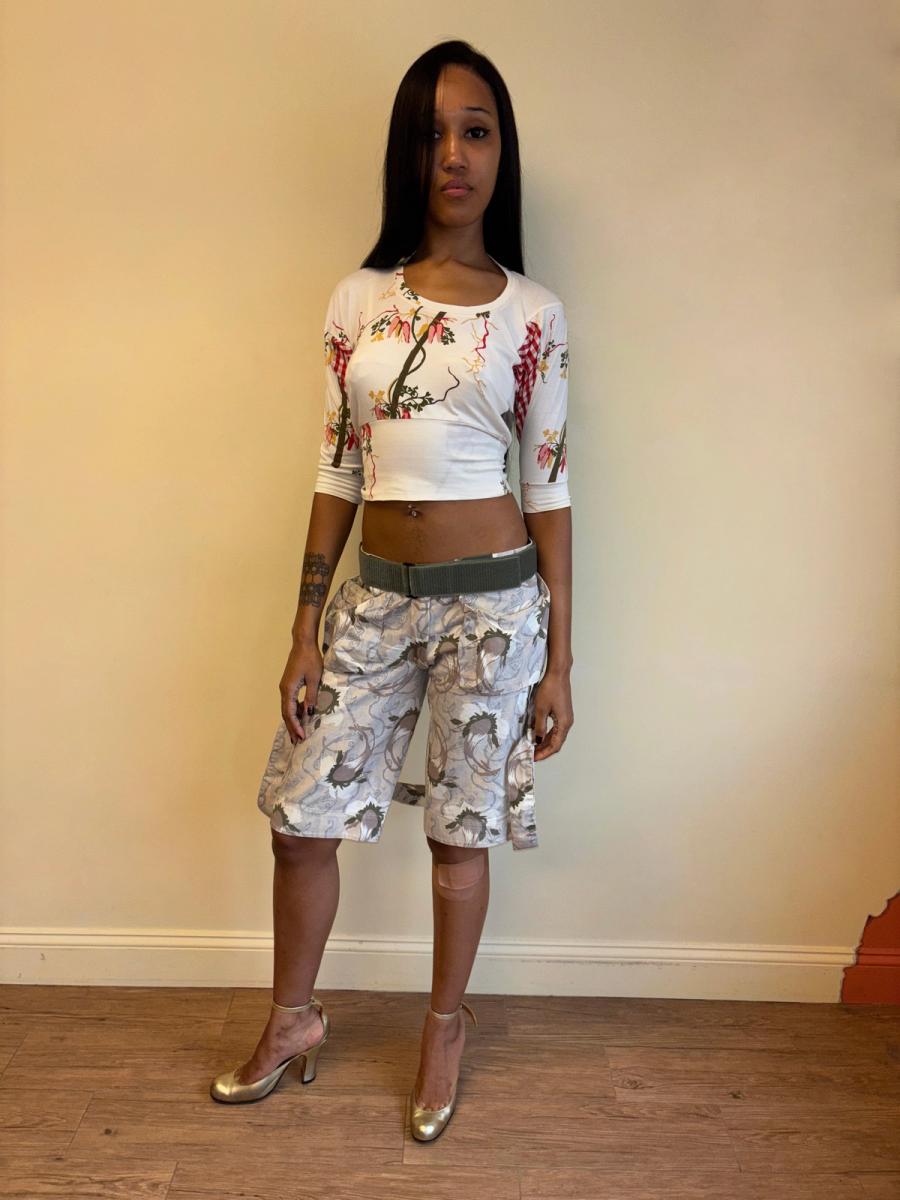 Vivienne Westwood Anglomania Floral Savages Twisted Top  product image