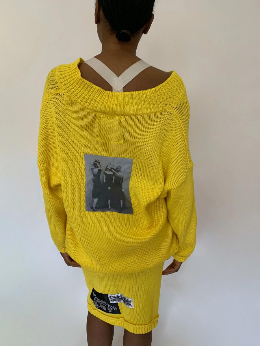 Richmond Cornejo Yellow Knit Set product image