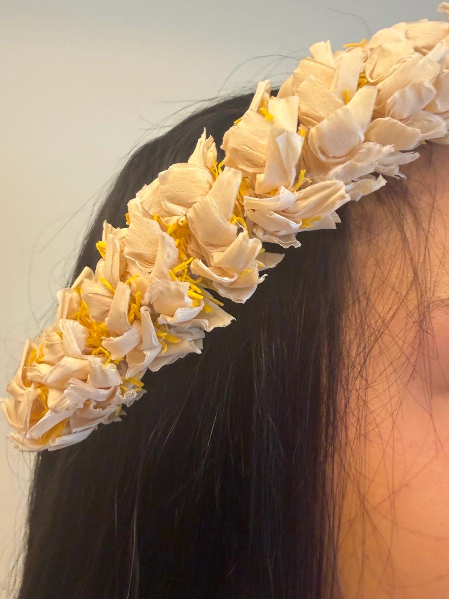 Antique Paper Garland Crown product image