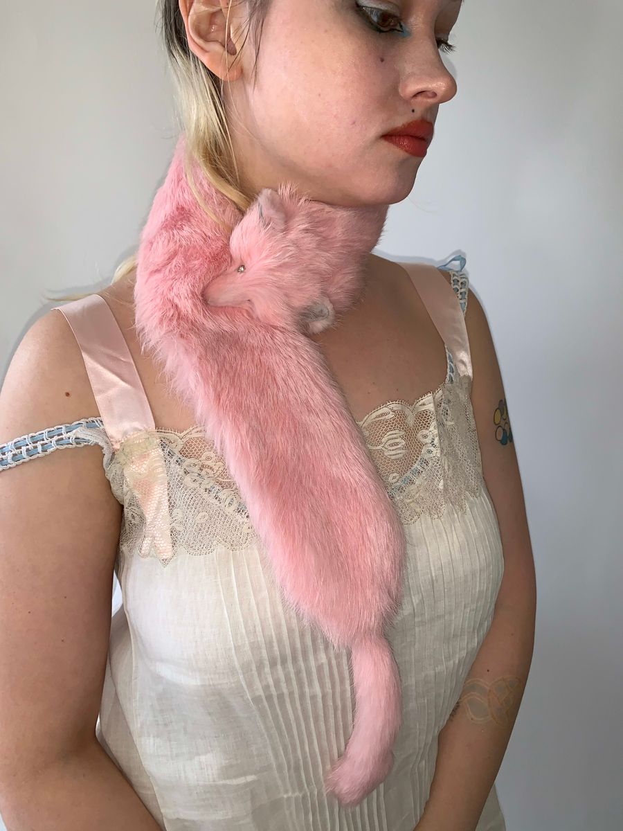 MILK Pink Fur Stole product image
