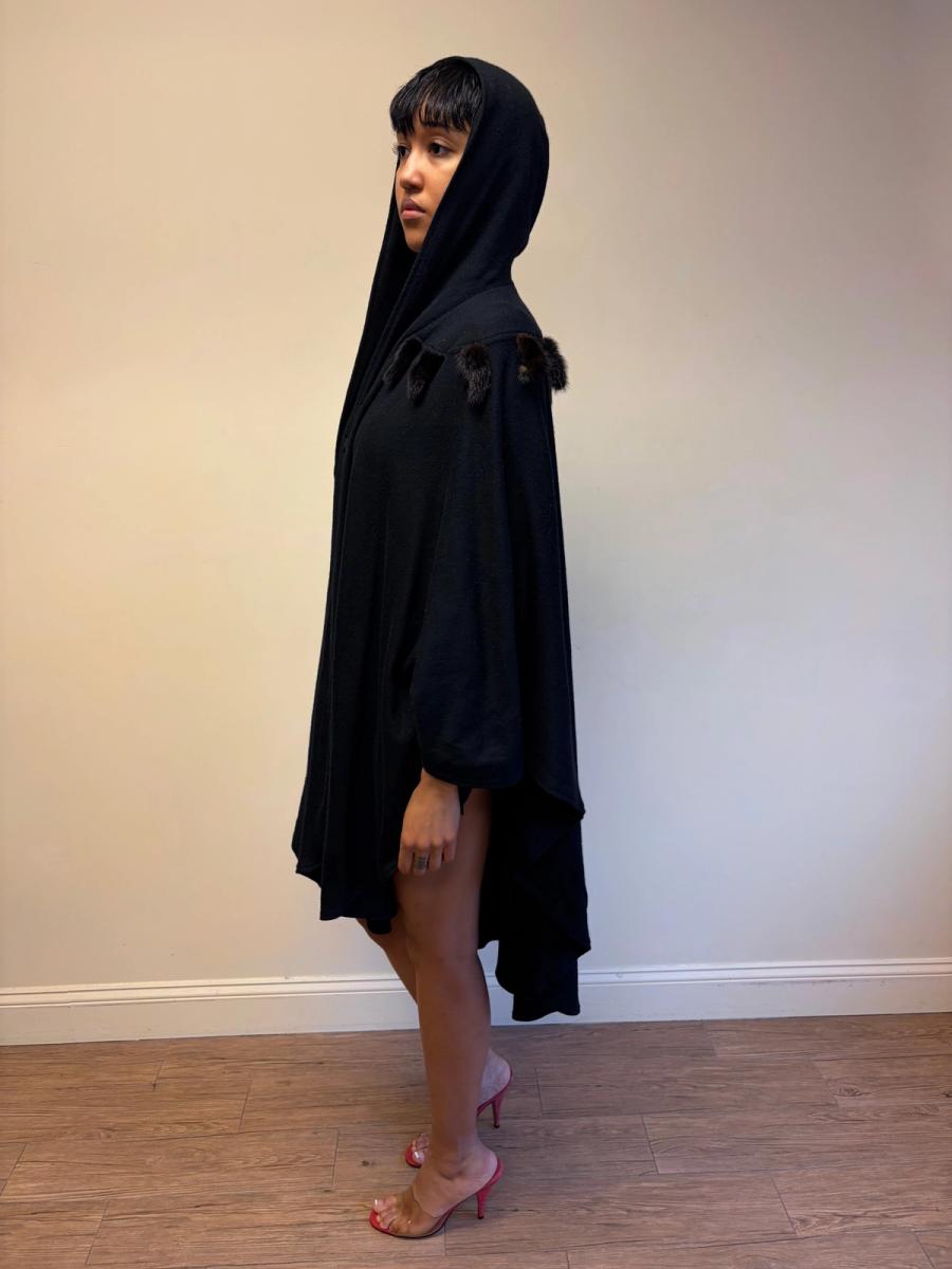 Yvan & Marzia Fur Tail Cape product image