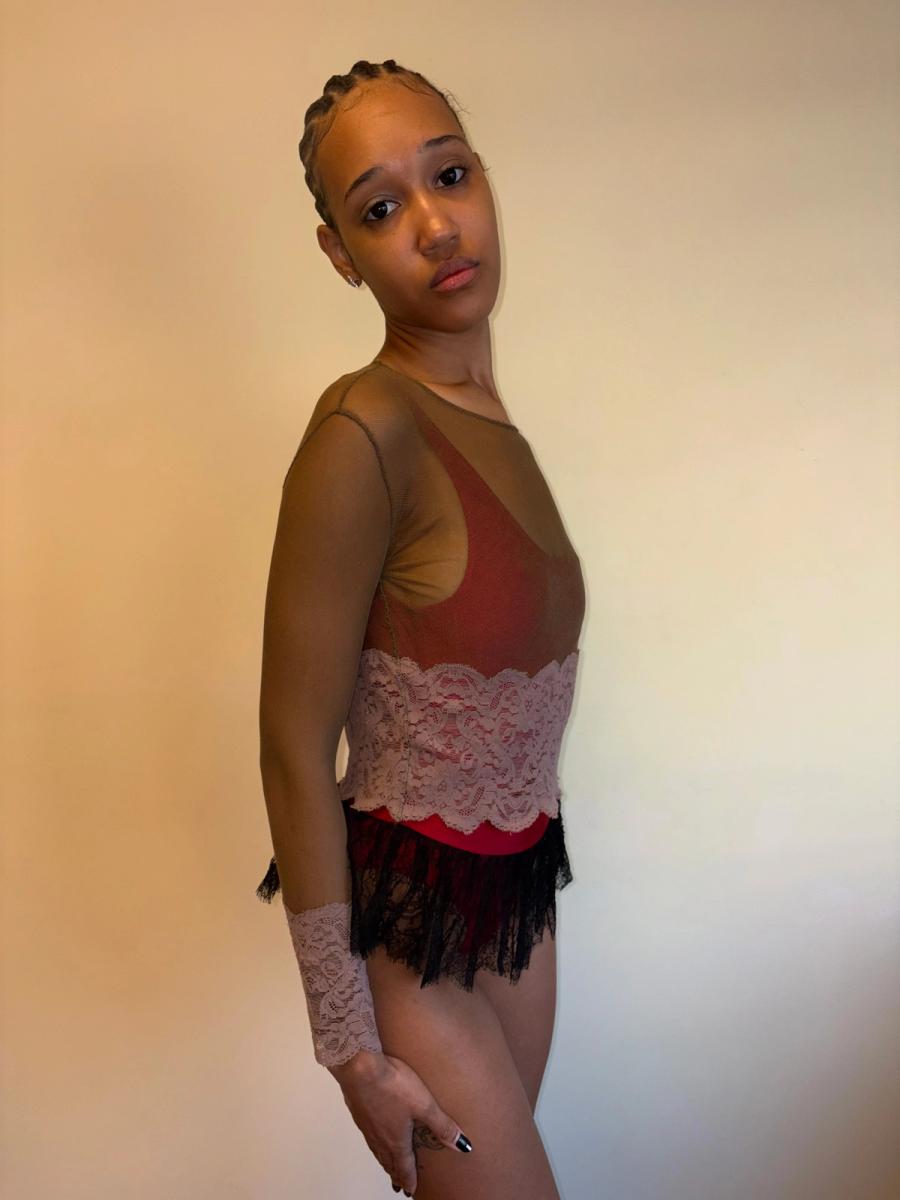 Vintage Jean-Paul Gaultier Mesh and Lace Top product image