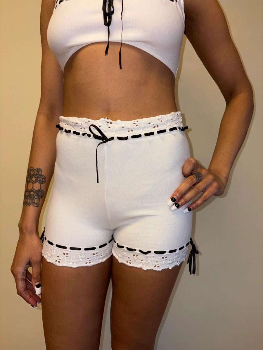 Spring/Summer 1992 Chantal Thomass Eyelet Ensemble product image