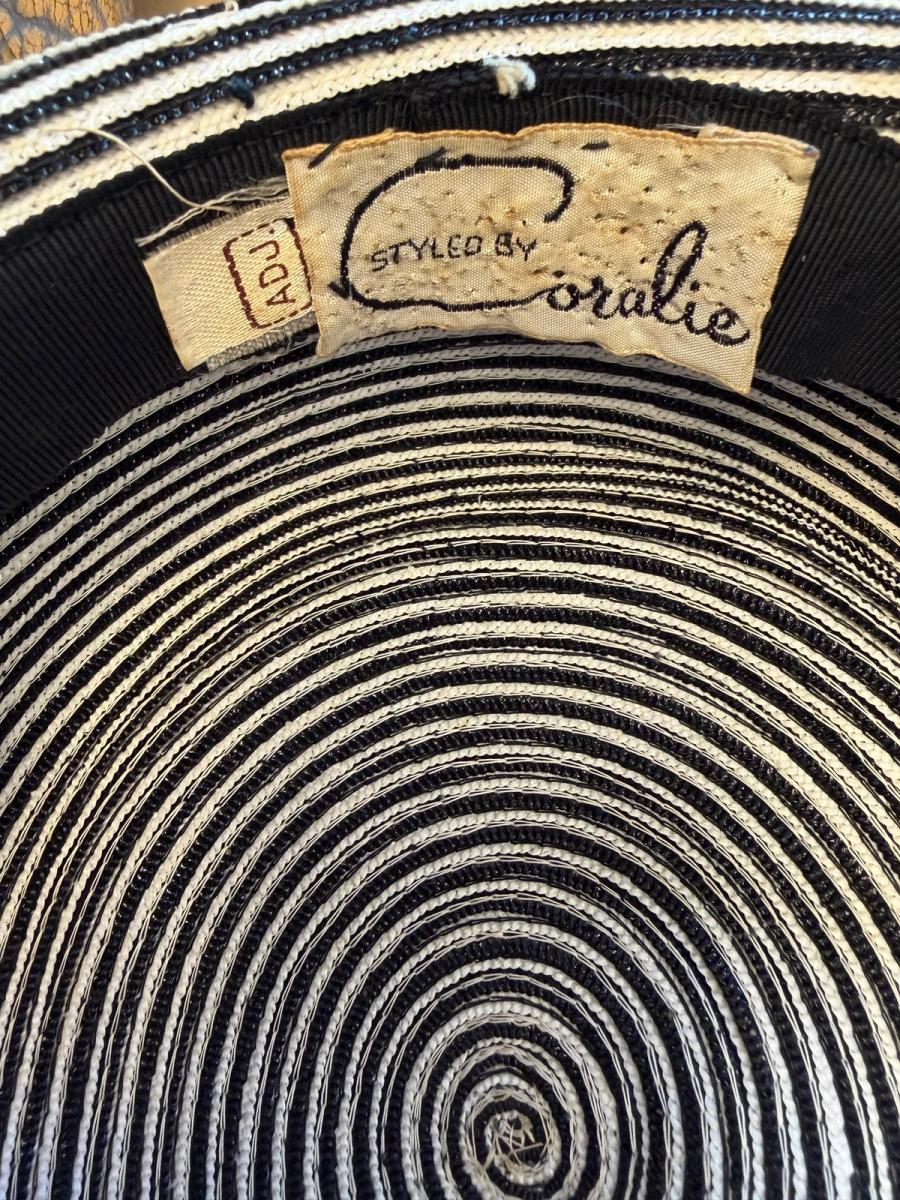 1950s Straw Boater product image