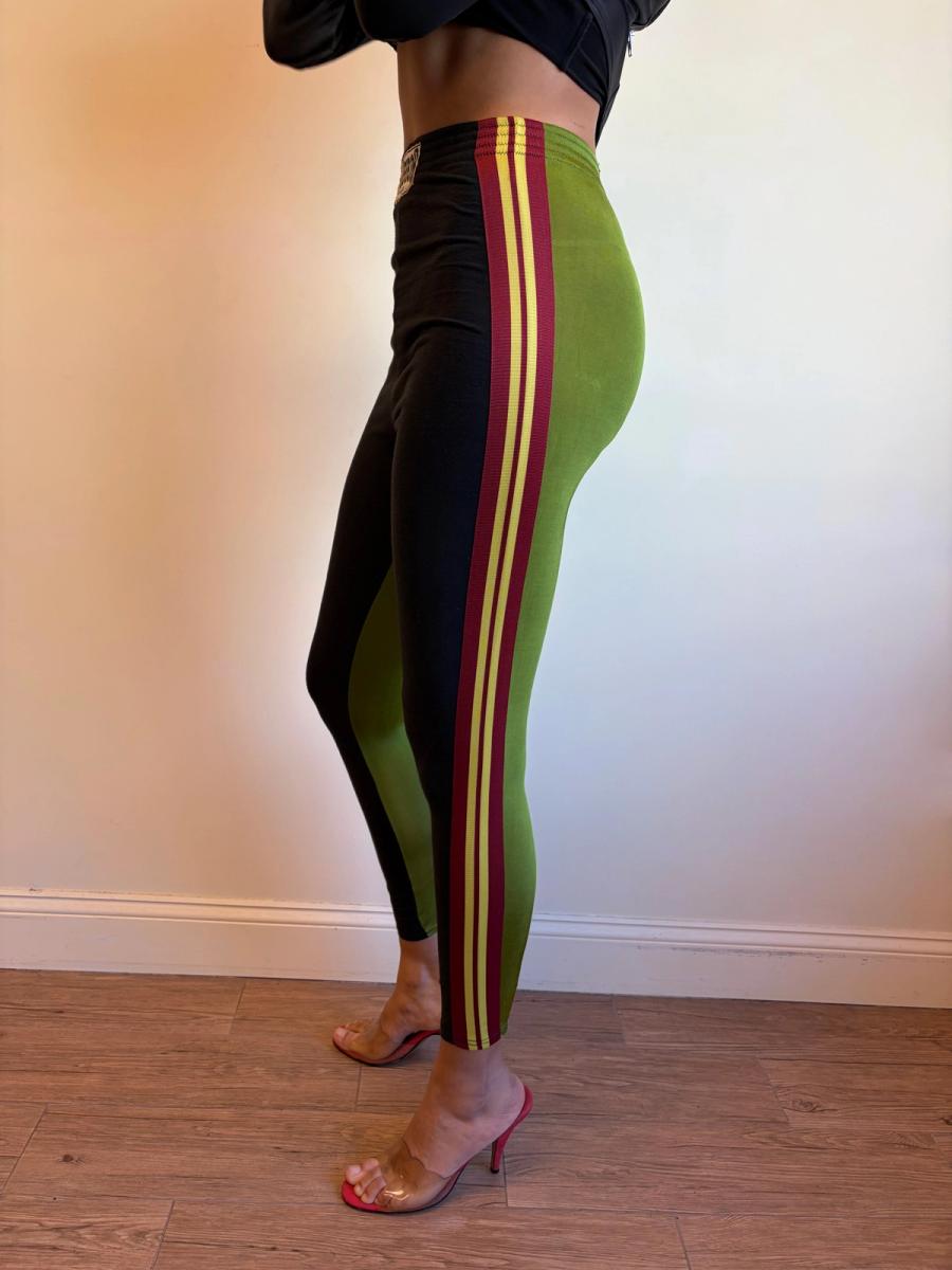 80s Junior Gaultier Color Blocked Leggings  product image