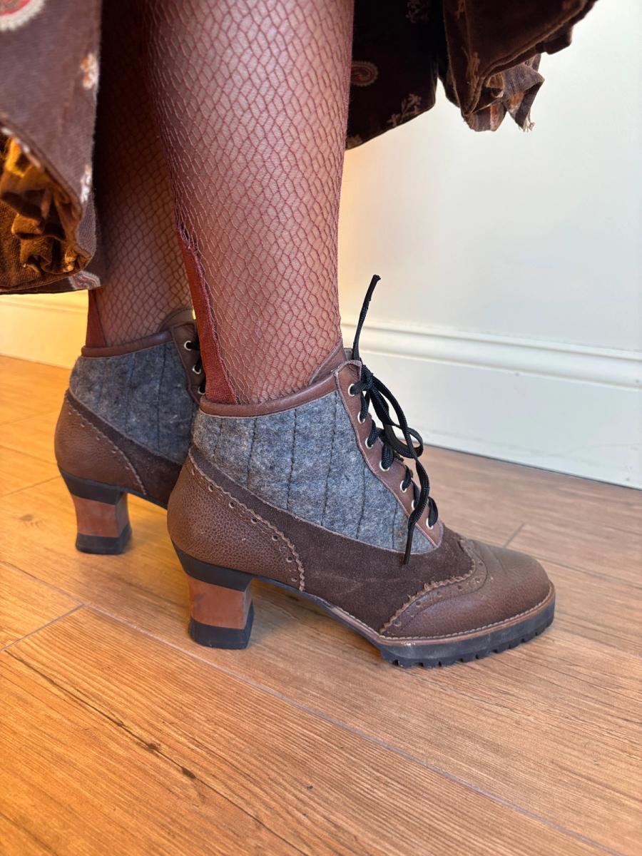 80s Junior Gaultier Leather Boots product image