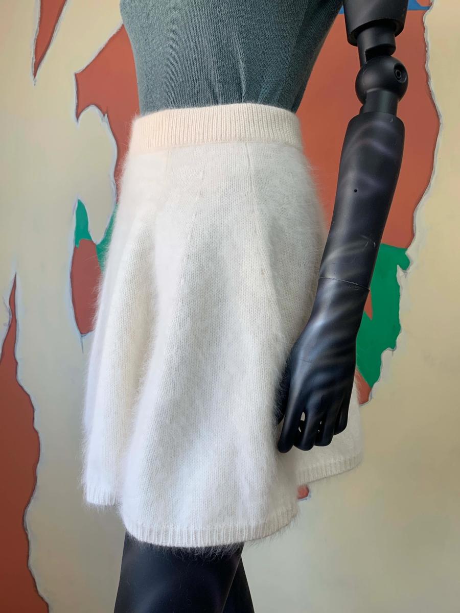 90s Chantal Thomass Mohair Skirt product image