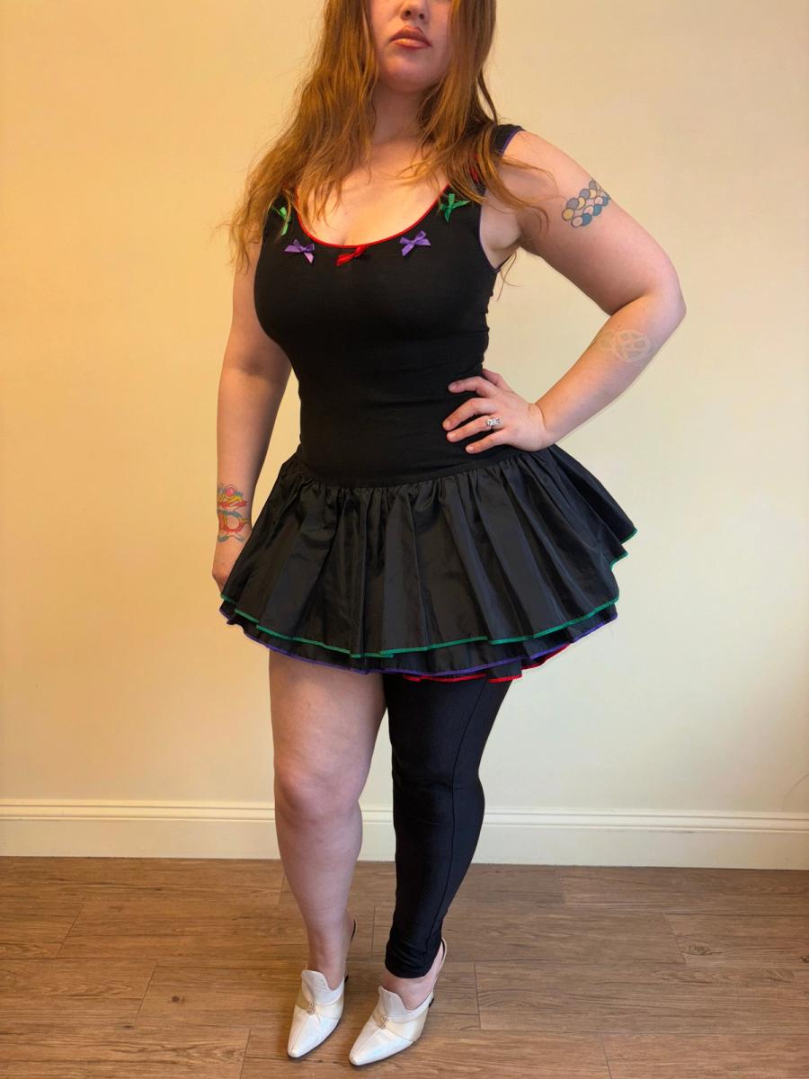 80s Lolita Lempicka Bow Dress product image