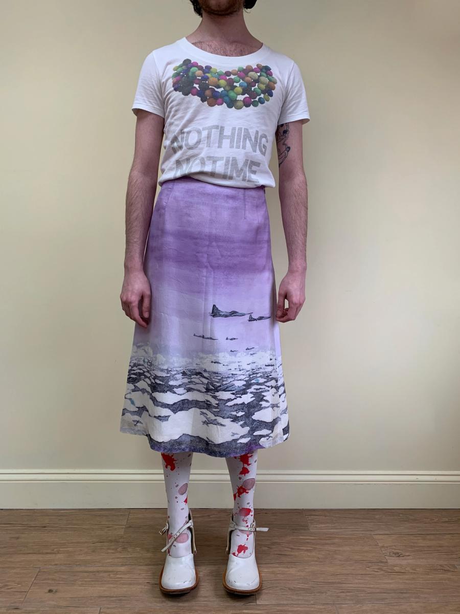 Alfaspin Iceberg Print Skirt product image