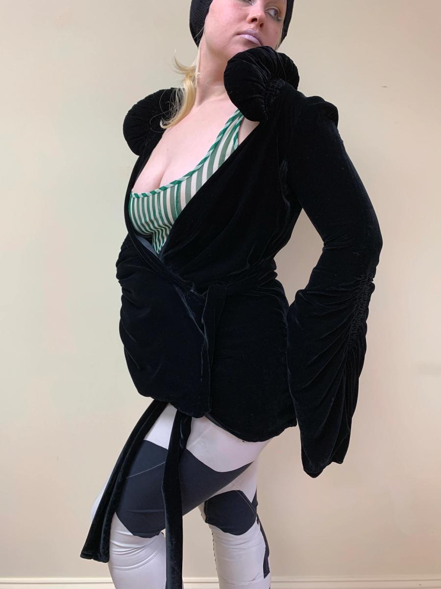 Rare A/W 1993 Norma Kamali Opera Coat product image