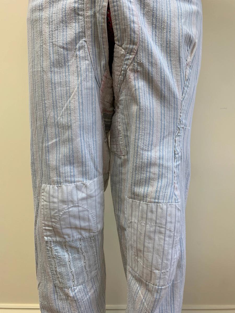 Antique Repaired Flannel Underwear From France product image