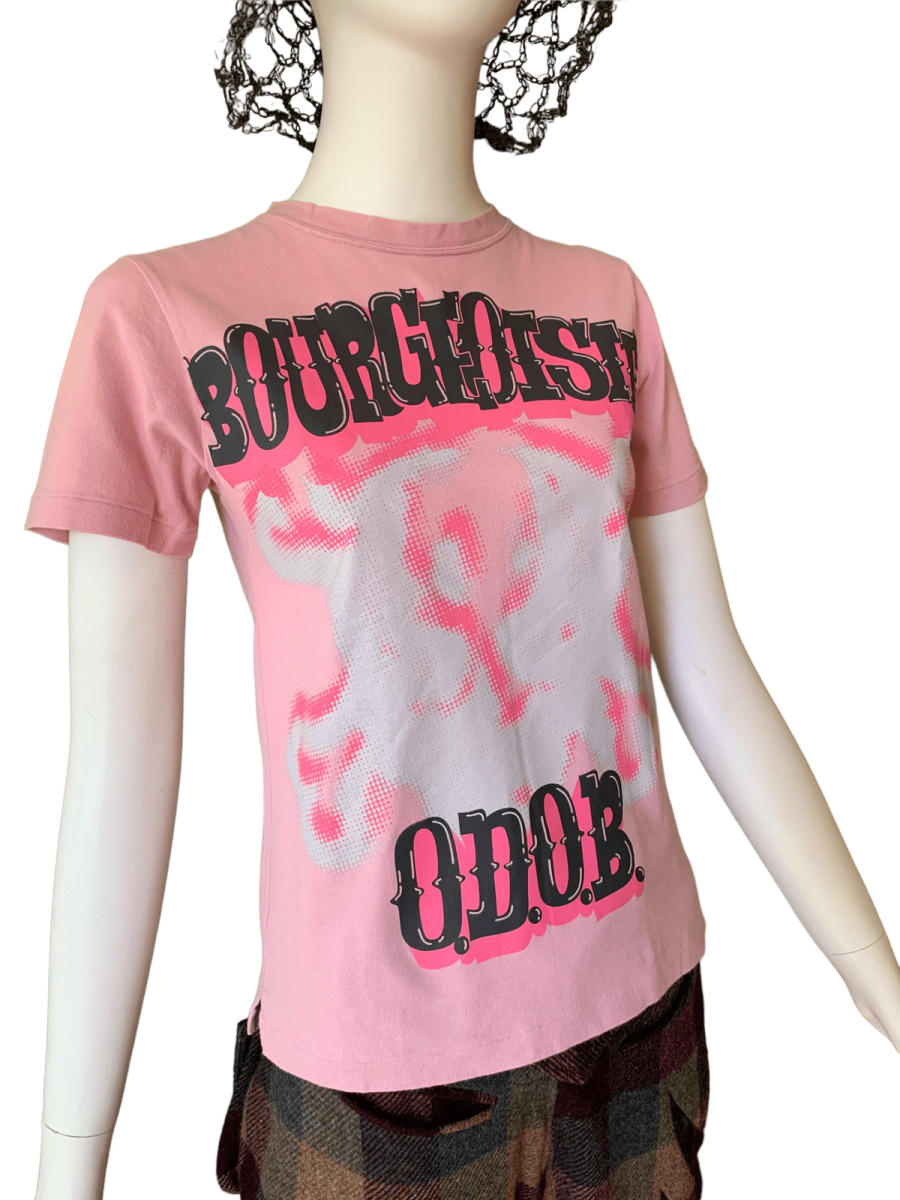 Obscure Desire of Bourgeoisie Fuzzy Skull T-shirt product image