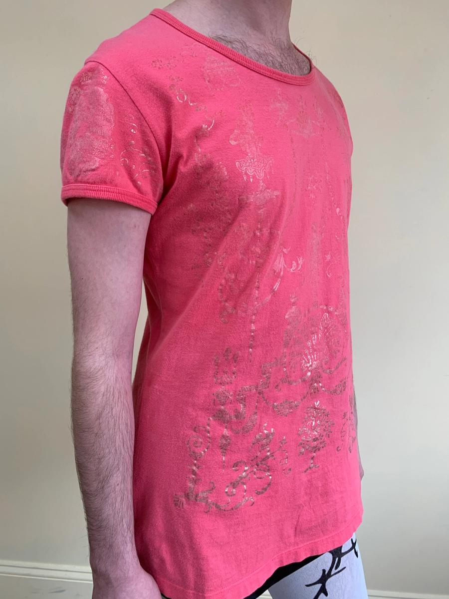 Vivienne Westwood 1990 Bubblegum Pink Boulle Tee product image