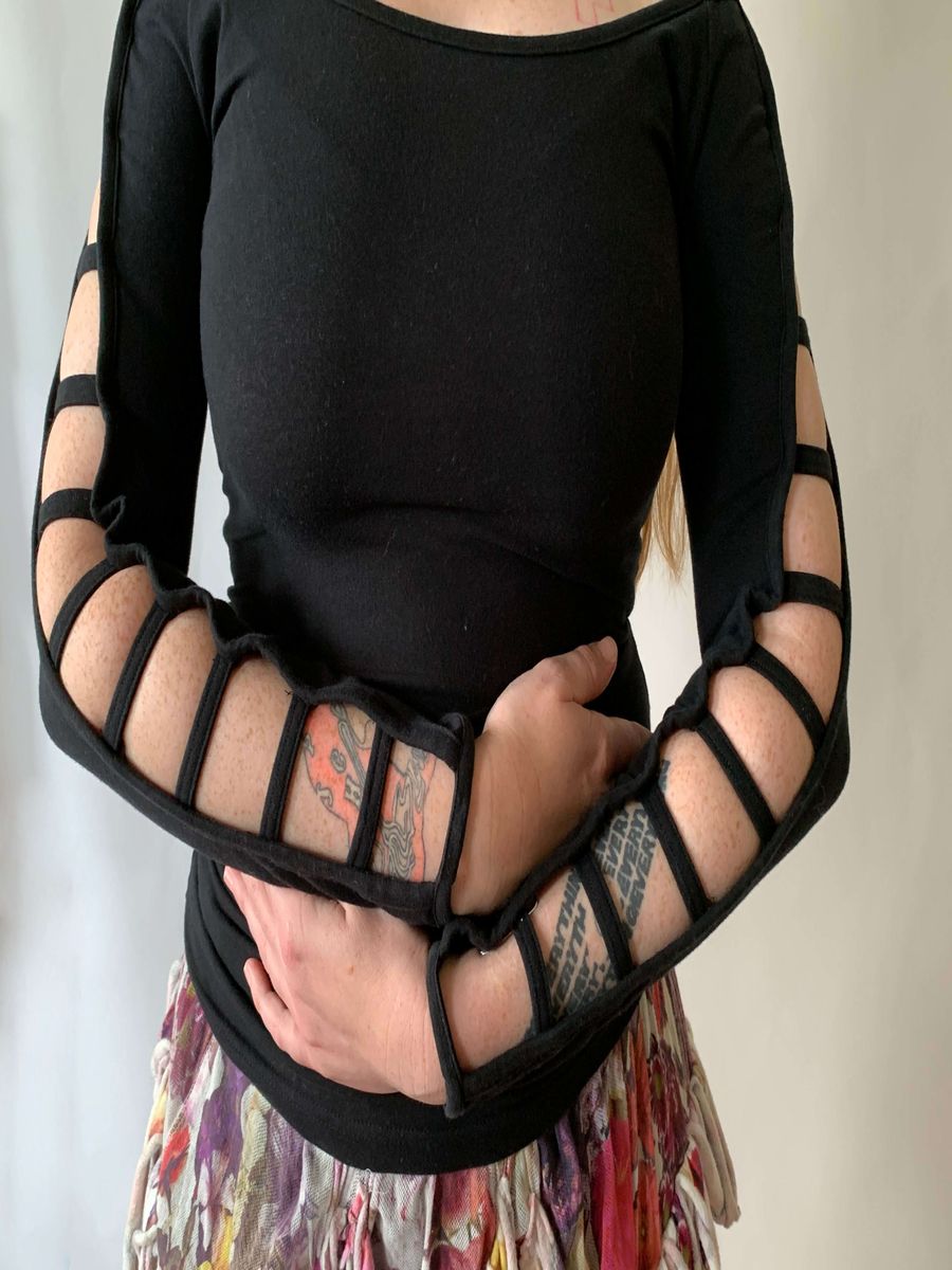 80s Lolita Lempicka Cage Shirt product image