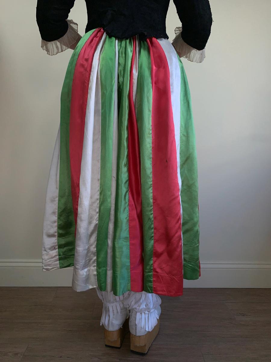 Early 1900s Basque Apron Skirt product image