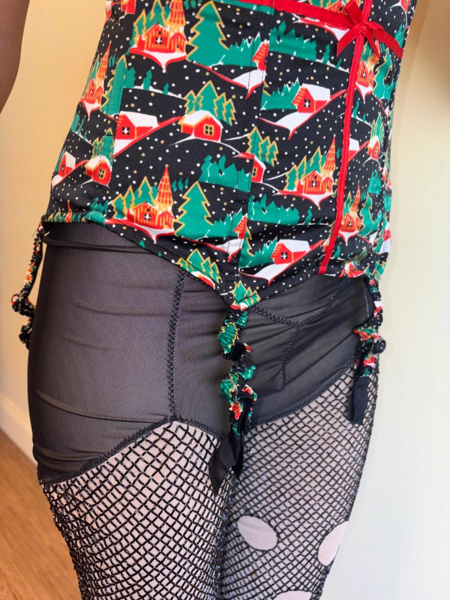Vintage Chantal Thomass Christmas Present Bustier product image