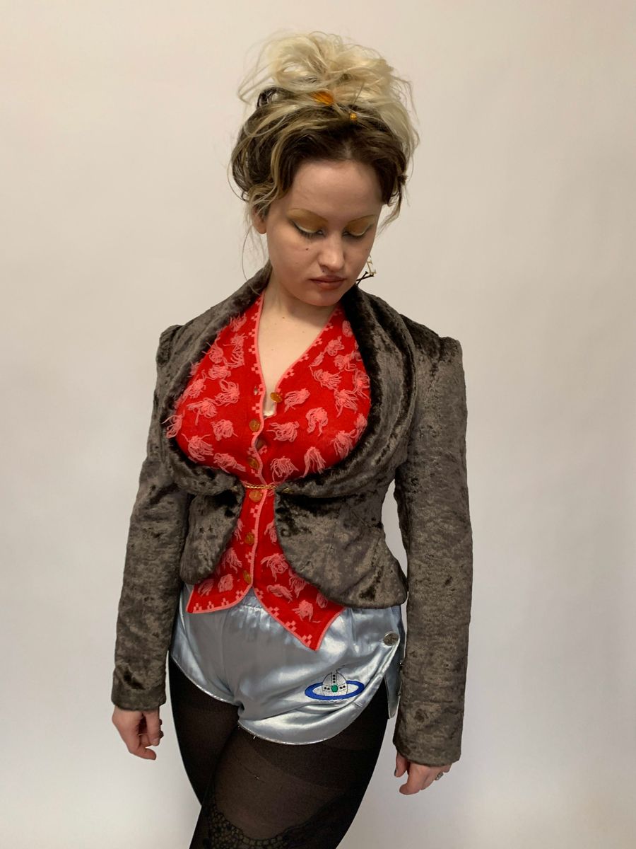 Vivienne Westwood 'On Liberty' Underbust Fur Jacket product image