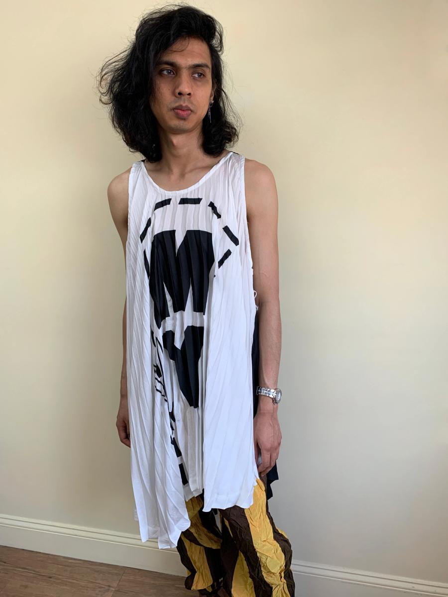 Bernhard Willhelm Pleated Scissor Dress product image