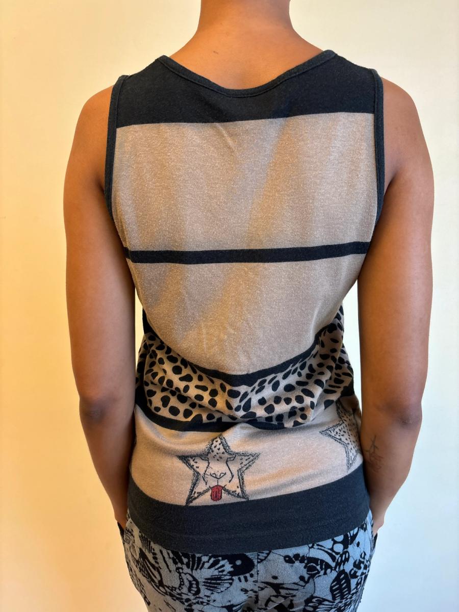 80s Krizia Cheetah Print Tanktop product image