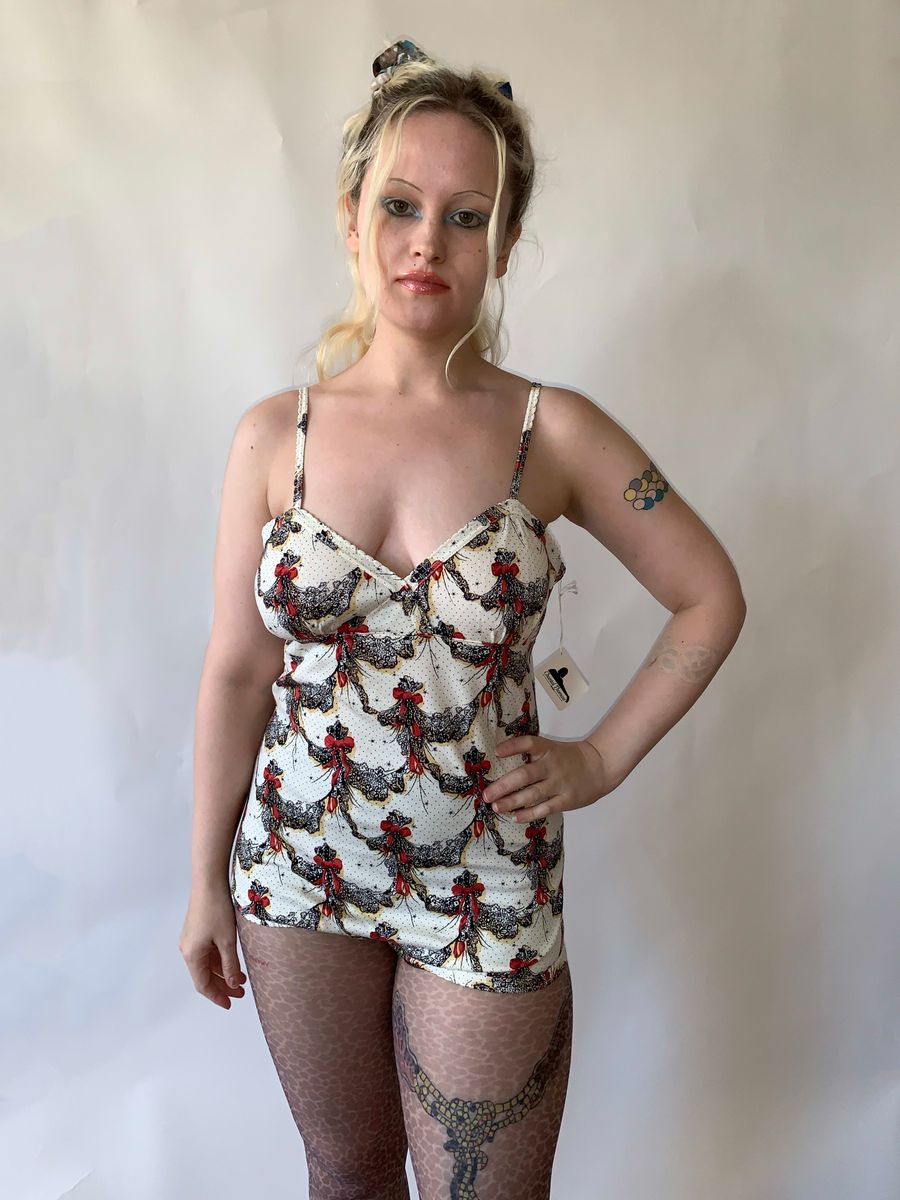 Chantal Thomass Printed Onesie White product image