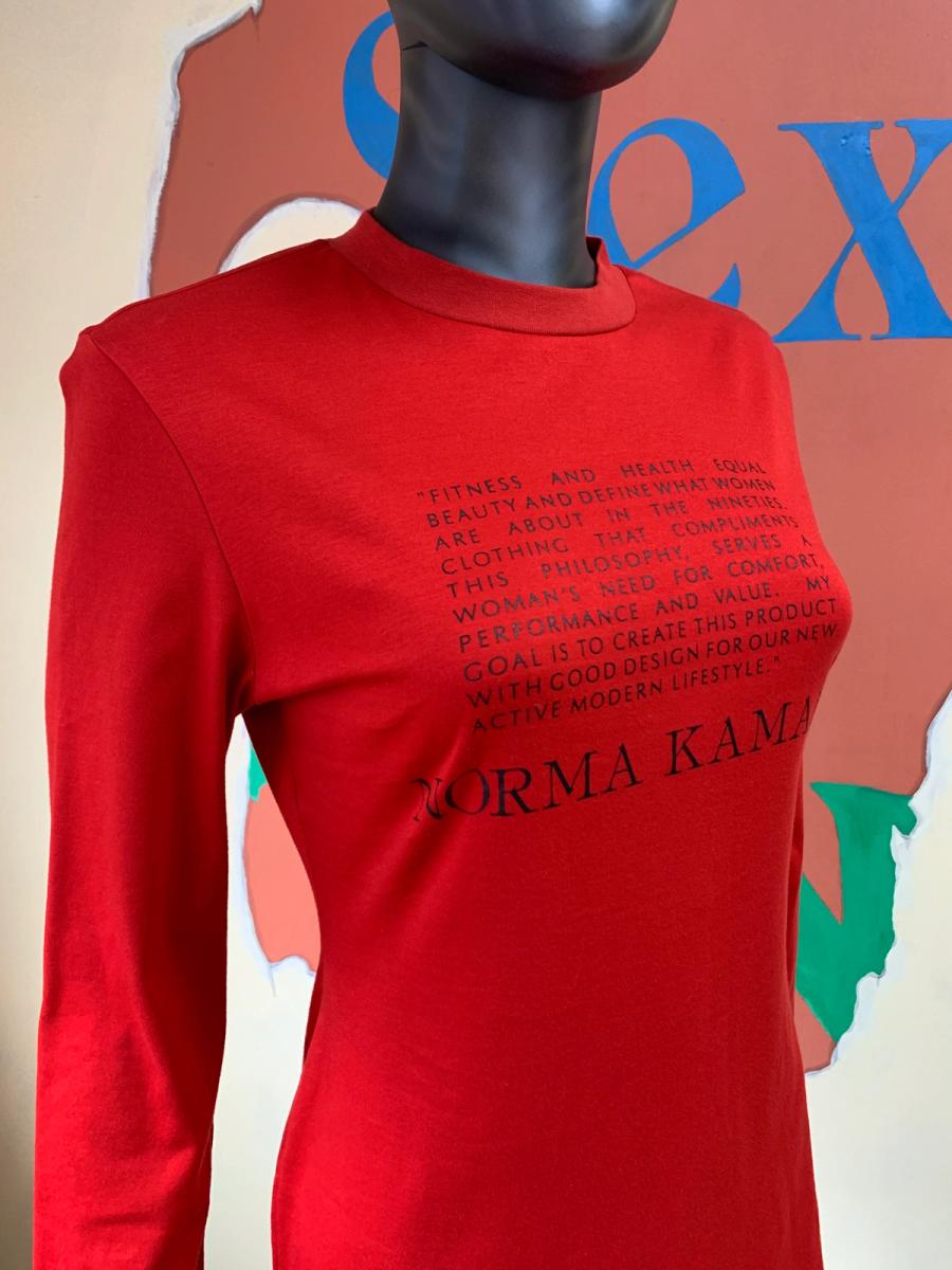 90s Norma Kamali OMO Gym Dress product image