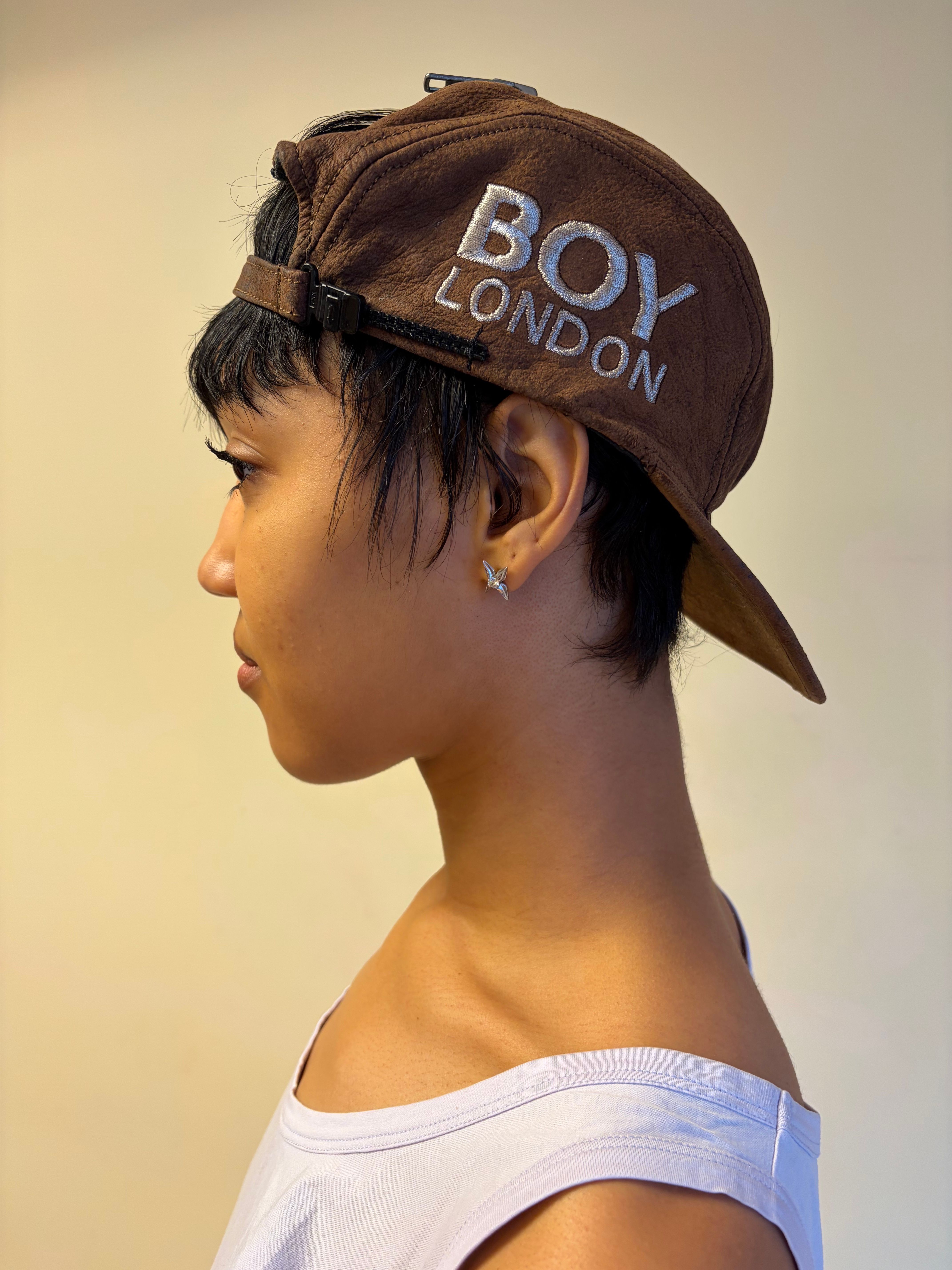 80s BOY London Zip Up Baseball Cap