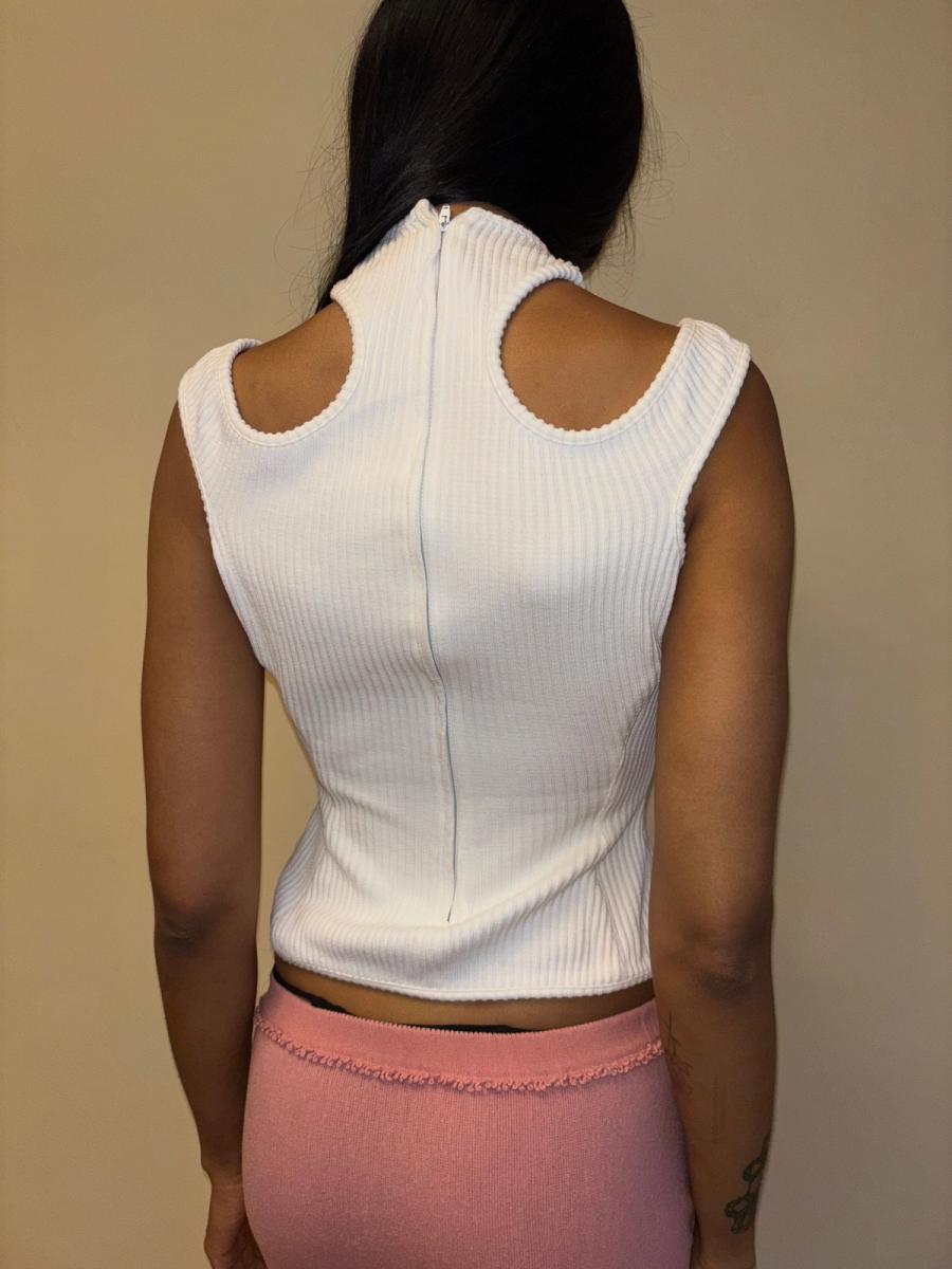 80s Thierry Mugler Cutout Top product image