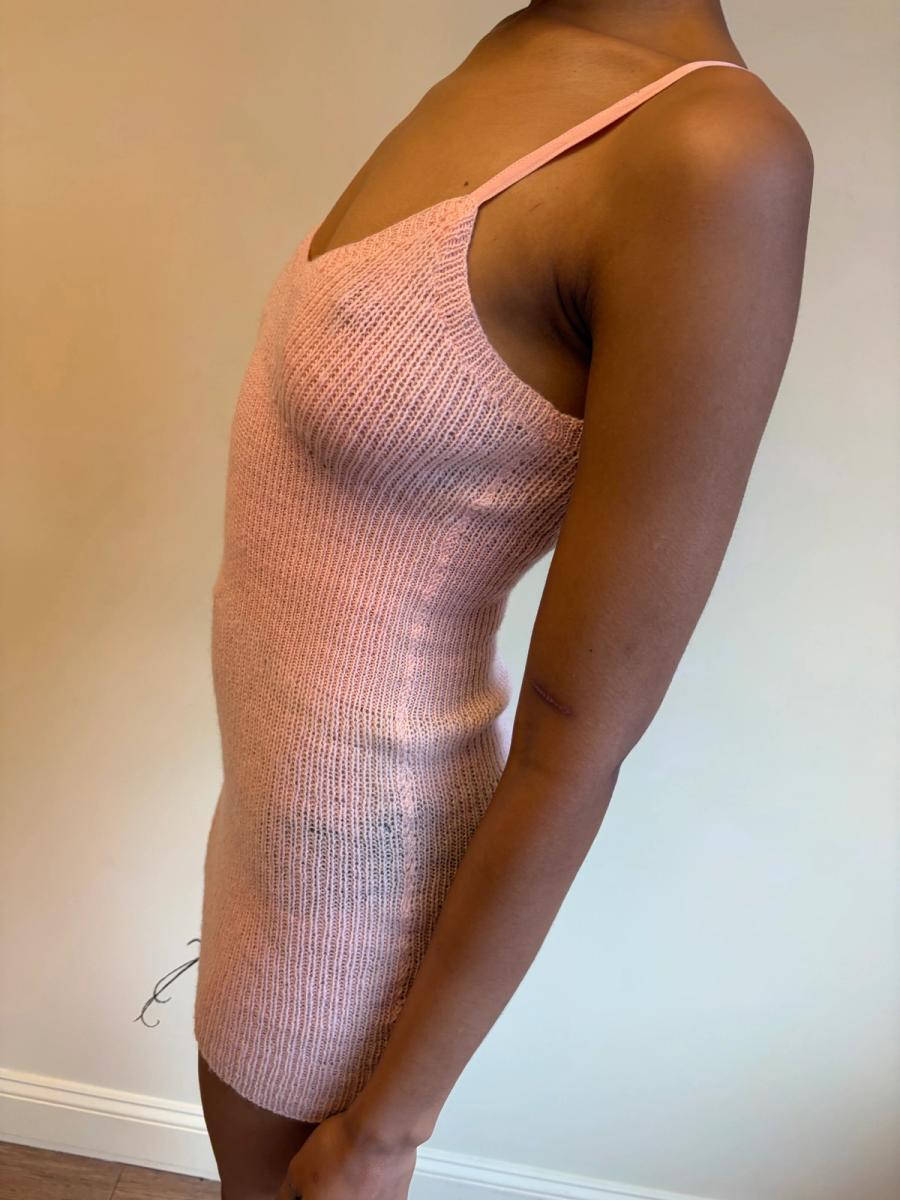 1930 Knit Bubblegum Pink Slip product image