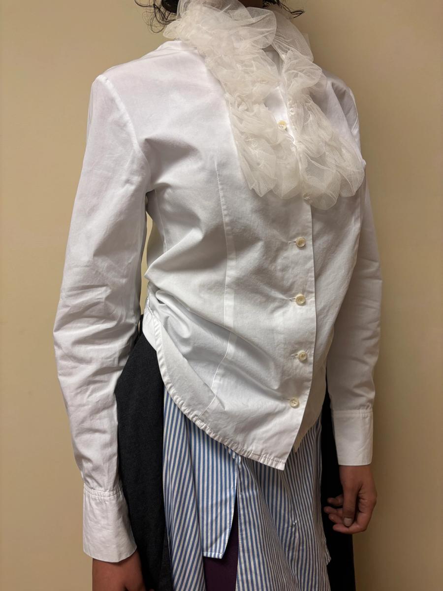 Jane Marple Tulle Jabot Shirt product image