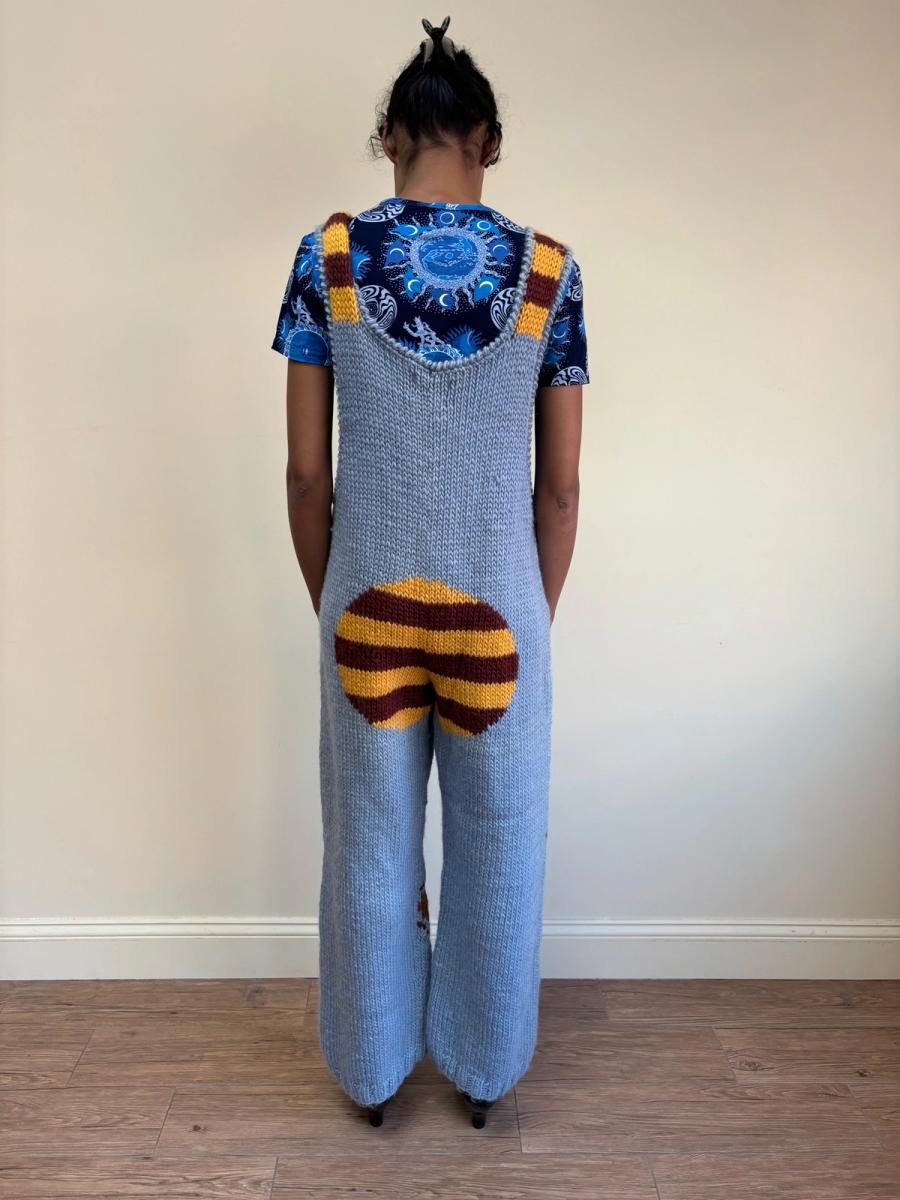 90s Pile of Trash Bee and Honeycomb Knit Jumper  product image