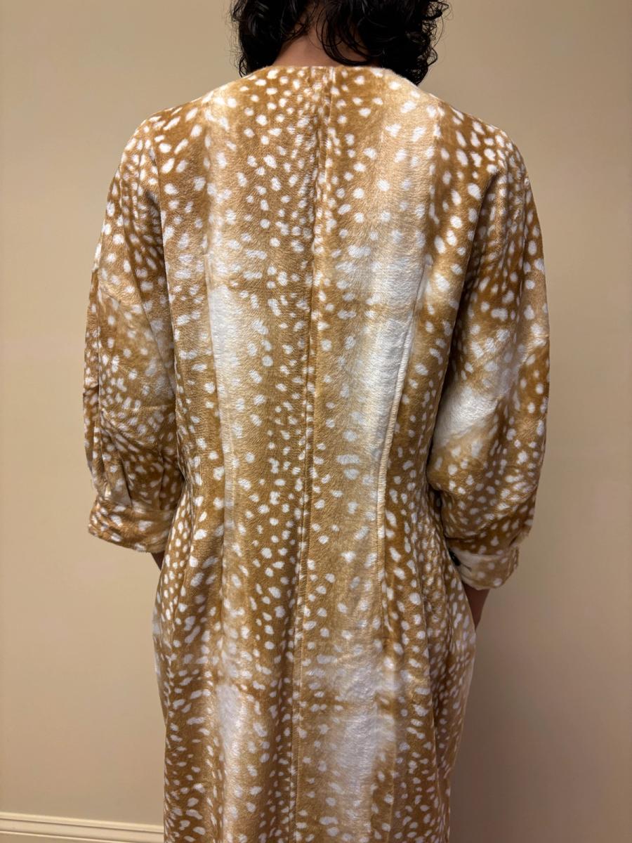 Jenny Fax Faux Fur Deer Print Jacket product image