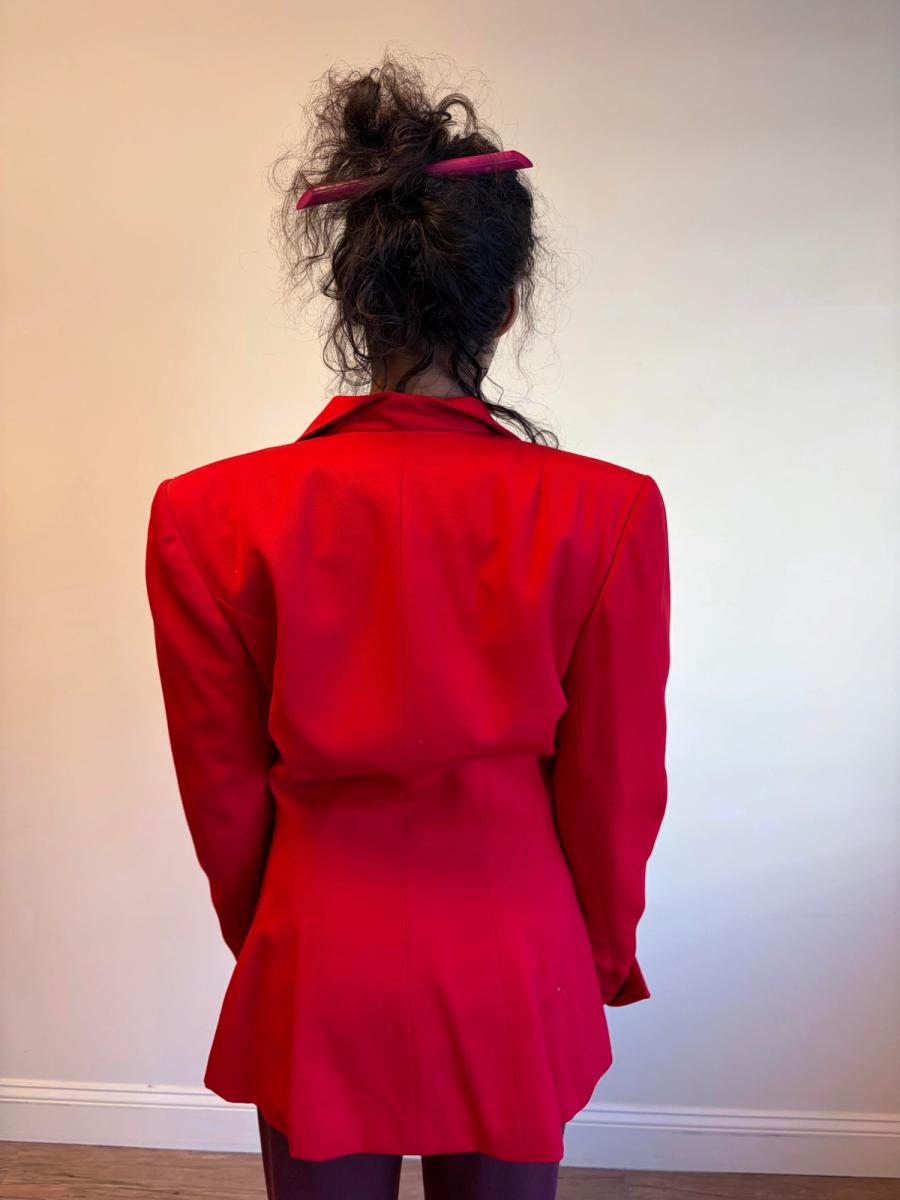 80s does 40s Norma Kamali Blazer product image